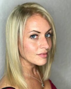 blonde hair color Benjamin Kyle Salon Cocoa FL 2