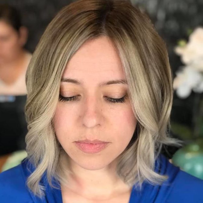 blonde face framing highlights Benjamin Kyle Salon Cocoa FL blonde face framing highlights Benjamin Kyle Salon Cocoa FL