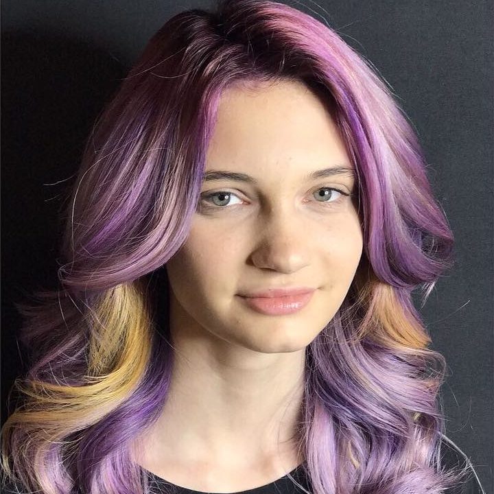 purple hair Benjamin Kyle Salon Cocoa FL purple hair Benjamin Kyle Salon Cocoa FL