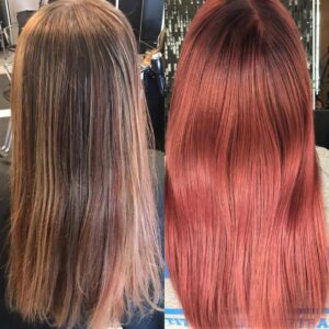 red hair restoration Benjamin Kyle Salon Cocoa FL