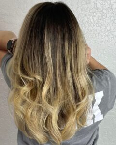lived in balayage back