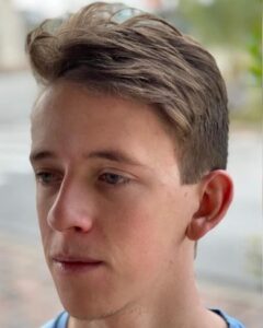 mens haircut Benjamin Kyle Salon Cocoa FL