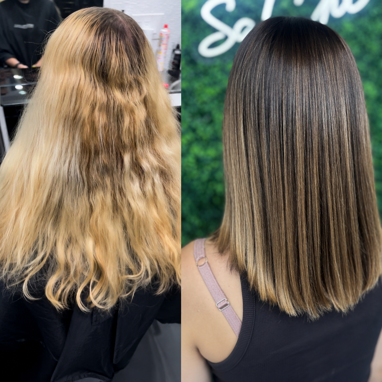 reverse balayage benjamin kyle salon